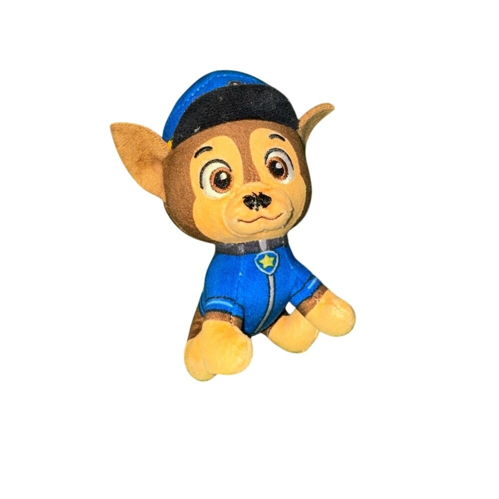 Spin Master Nickelodeon PAW Patrol Chase‎ 5 Inch Mini Plush Toy Blue Police Pup
